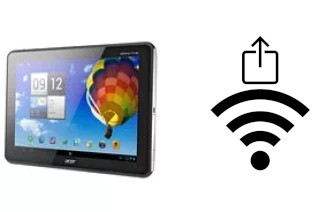 Générer un QR code avec la clé Wifi sur un Acer Iconia Tab A511