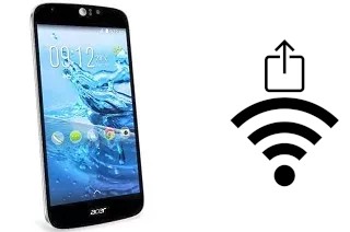 Générer un QR code avec la clé Wifi sur un Acer Liquid Jade Z