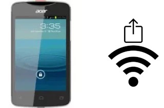 Générer un QR code avec la clé Wifi sur un Acer Liquid Z3