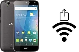 Générer un QR code avec la clé Wifi sur un Acer Liquid Z630