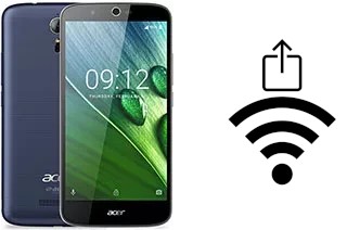 Générer un QR code avec la clé Wifi sur un Acer Liquid Zest Plus