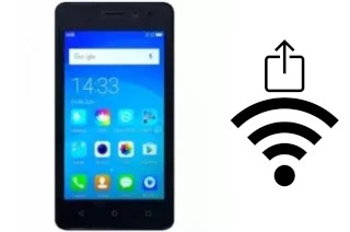 Générer un QR code avec la clé Wifi sur un Advan S45E