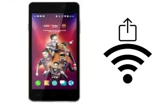 Générer un QR code avec la clé Wifi sur un Advan S50A