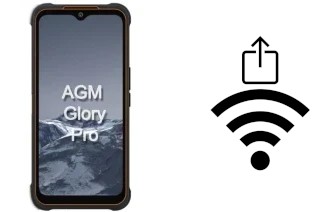 Générer un QR code avec la clé Wifi sur un AGM GLORY PRO