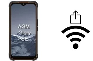 Générer un QR code avec la clé Wifi sur un AGM GLORY SE