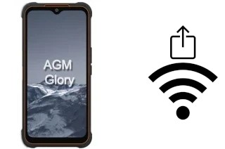 Générer un QR code avec la clé Wifi sur un AGM GLORY