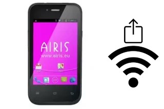 Générer un QR code avec la clé Wifi sur un Airis TM36DM