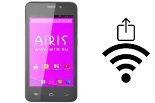 Générer un QR code avec la clé Wifi sur un Airis TM421M