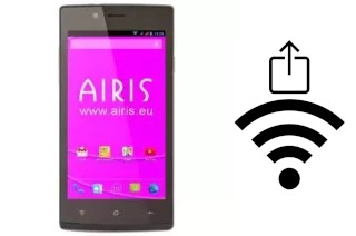 Générer un QR code avec la clé Wifi sur un Airis TM45DM