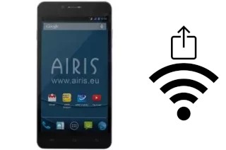 Générer un QR code avec la clé Wifi sur un Airis TM55Q