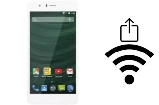 Générer un QR code avec la clé Wifi sur un Airis TM6SI