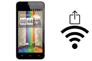 Générer un QR code avec la clé Wifi sur un Akai GW4503