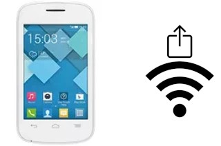 Générer un QR code avec la clé Wifi sur un alcatel Pixi 2