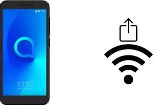 Générer un QR code avec la clé Wifi sur un Alcatel 1