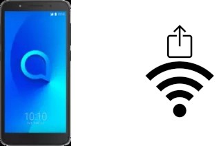 Générer un QR code avec la clé Wifi sur un Alcatel 1C