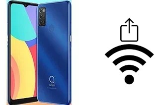 Générer un QR code avec la clé Wifi sur un alcatel 1S (2021)