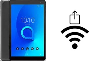 Générer un QR code avec la clé Wifi sur un alcatel 1T 10