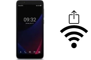 Générer un QR code avec la clé Wifi sur un Alcatel 1X Evolve