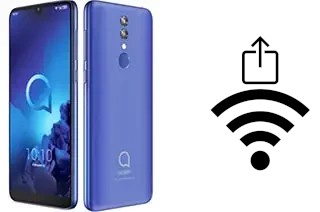 Générer un QR code avec la clé Wifi sur un alcatel 3L