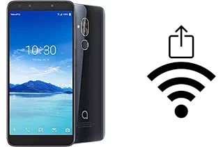 Générer un QR code avec la clé Wifi sur un alcatel 7