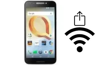 Générer un QR code avec la clé Wifi sur un Alcatel A30 Plus