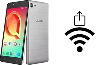 Générer un QR code avec la clé Wifi sur un alcatel A5 LED