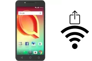 Générer un QR code avec la clé Wifi sur un Alcatel A50