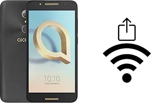 Générer un QR code avec la clé Wifi sur un alcatel A7