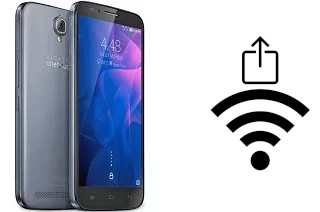 Générer un QR code avec la clé Wifi sur un alcatel Flash Plus