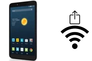 Générer un QR code avec la clé Wifi sur un alcatel Hero 8