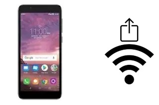 Générer un QR code avec la clé Wifi sur un Alcatel IdeaXTRA