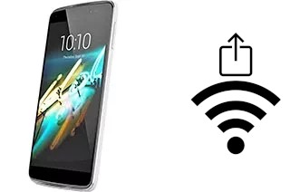 Générer un QR code avec la clé Wifi sur un alcatel Idol 3C