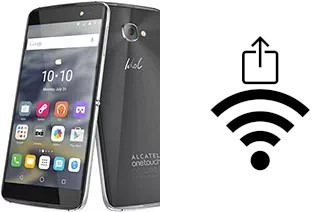 Générer un QR code avec la clé Wifi sur un alcatel Idol 4s