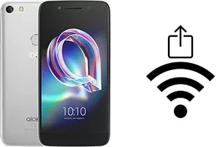 Générer un QR code avec la clé Wifi sur un alcatel Idol 5