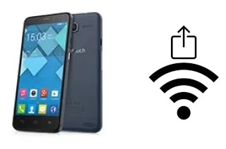 Générer un QR code avec la clé Wifi sur un alcatel Idol S