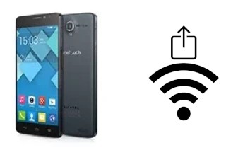 Générer un QR code avec la clé Wifi sur un alcatel Idol X