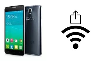 Générer un QR code avec la clé Wifi sur un alcatel Idol X+