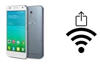 Générer un QR code avec la clé Wifi sur un alcatel Idol 2 Mini S