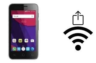 Générer un QR code avec la clé Wifi sur un Alcatel Lume