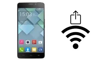 Générer un QR code avec la clé Wifi sur un Alcatel LX