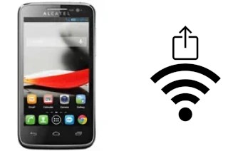 Générer un QR code avec la clé Wifi sur un alcatel Evolve