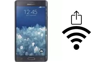 Générer un QR code avec la clé Wifi sur un Alcatel OneTouch Evolve 2