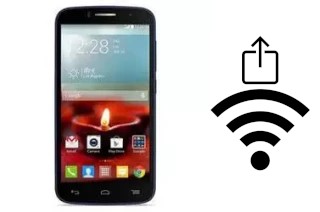 Générer un QR code avec la clé Wifi sur un Alcatel OneTouch Fierce 2