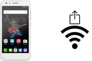 Générer un QR code avec la clé Wifi sur un Alcatel OneTouch Go Play