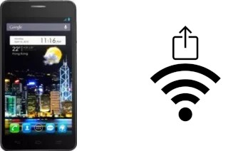 Générer un QR code avec la clé Wifi sur un Alcatel OneTouch Idol Ultra