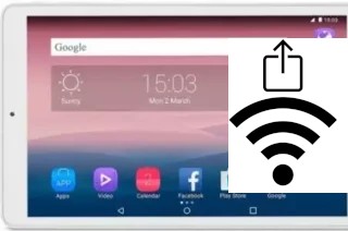 Générer un QR code avec la clé Wifi sur un Alcatel OneTouch Pixi 3 (10)