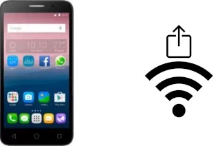 Générer un QR code avec la clé Wifi sur un Alcatel OneTouch Pop 3 (5) 3G