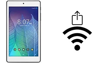 Générer un QR code avec la clé Wifi sur un alcatel POP 7 LTE