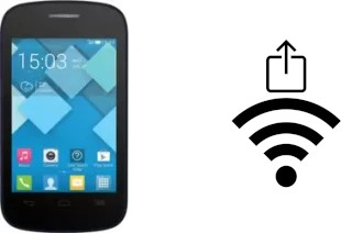 Générer un QR code avec la clé Wifi sur un Alcatel OneTouch Pop C1