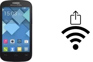 Générer un QR code avec la clé Wifi sur un Alcatel OneTouch Pop C3